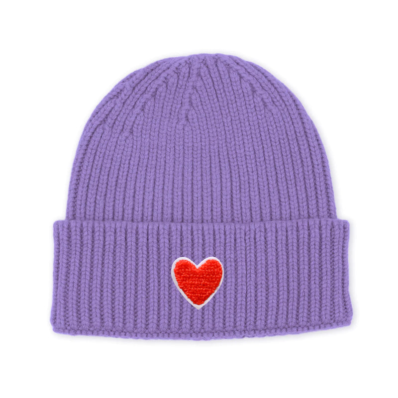 Unio Hamburg - Mütze - MIKA Heart - amethyst