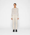 10Days Amsterdam - Longsleeve knit sparkle - ecru