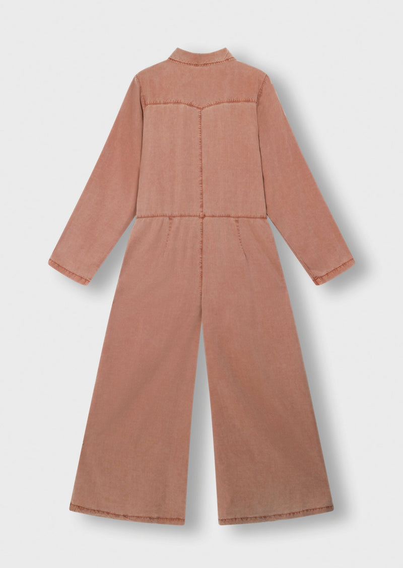 10Days Amsterdam - Worker Jumpsuit - Saddle Brown