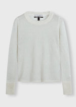 10Days Amsterdam - Longsleeve knit sparkle - ecru
