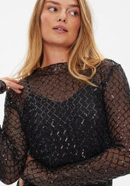 Freequent Kleid"Herlig" - schwarz