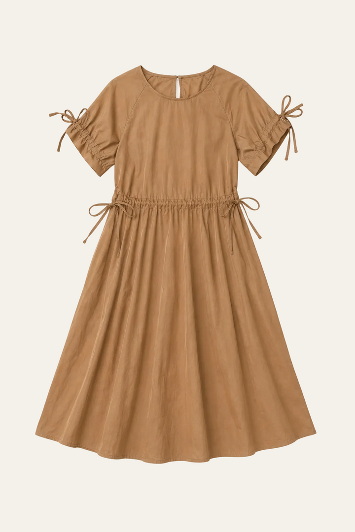 Maxikleid mit Bindedetails "Miindy"