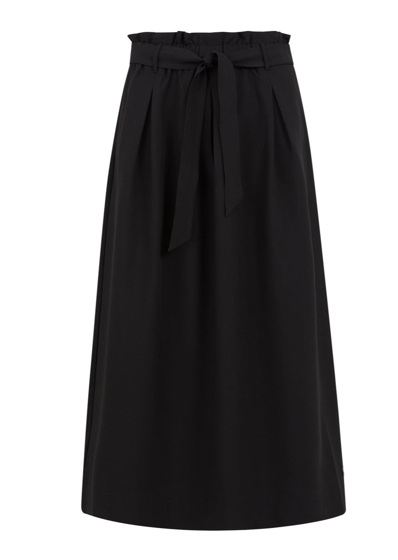 Coster Copenhagen - Utility A-Line Skirt - Maxirock - Schwarz