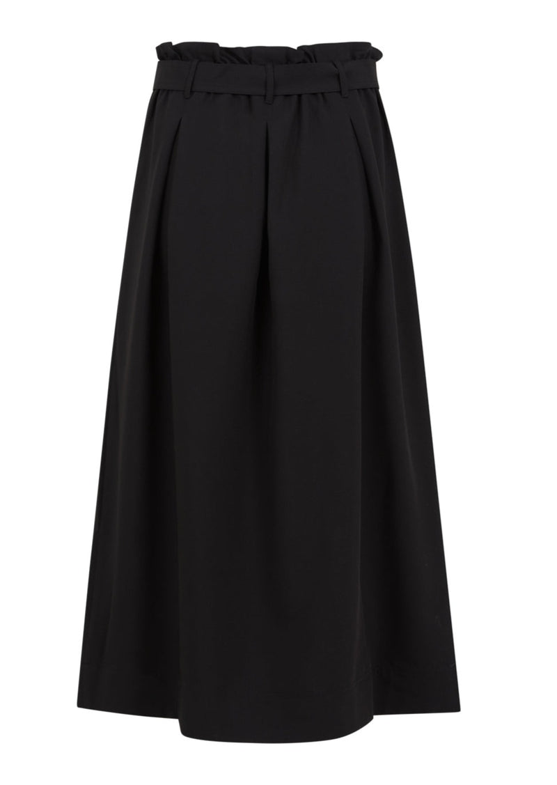 Coster Copenhagen - Utility A-Line Skirt - Maxirock - Schwarz