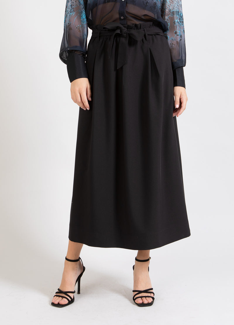 Coster Copenhagen - Utility A-Line Skirt - Maxirock - Schwarz