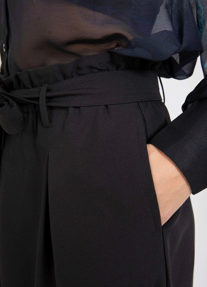 Coster Copenhagen - Utility A-Line Skirt - Maxirock - Schwarz