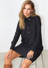 Coster Copenhagen  "Shirt Dress" - Black