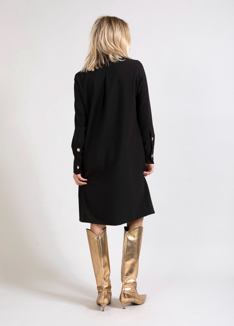 Coster Copenhagen  "Shirt Dress" - Black