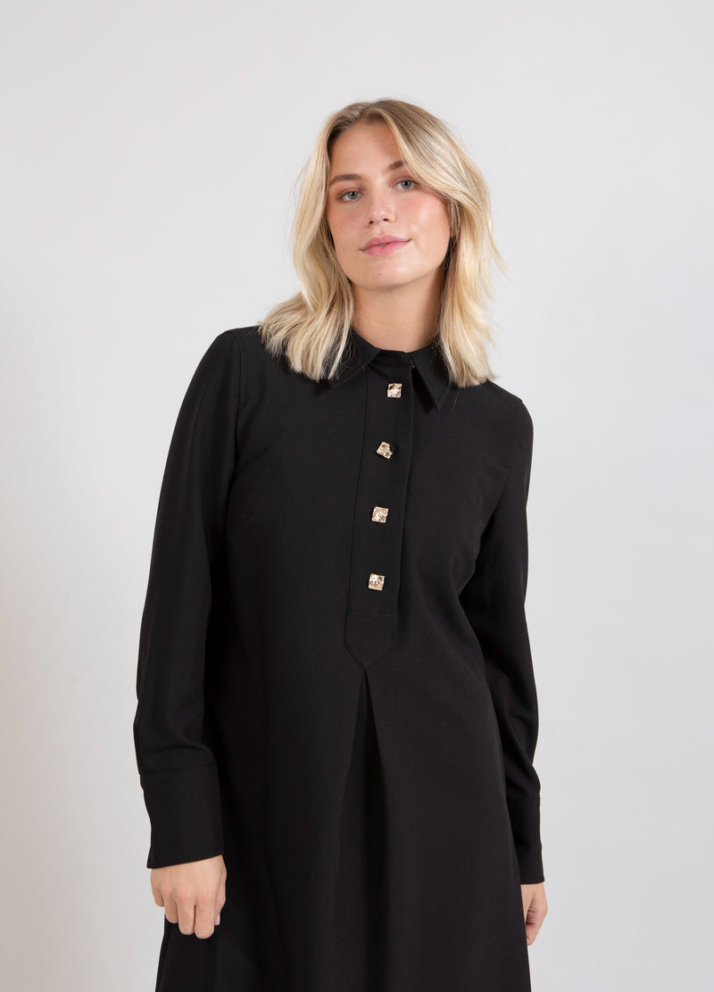 Coster Copenhagen  "Shirt Dress" - Black