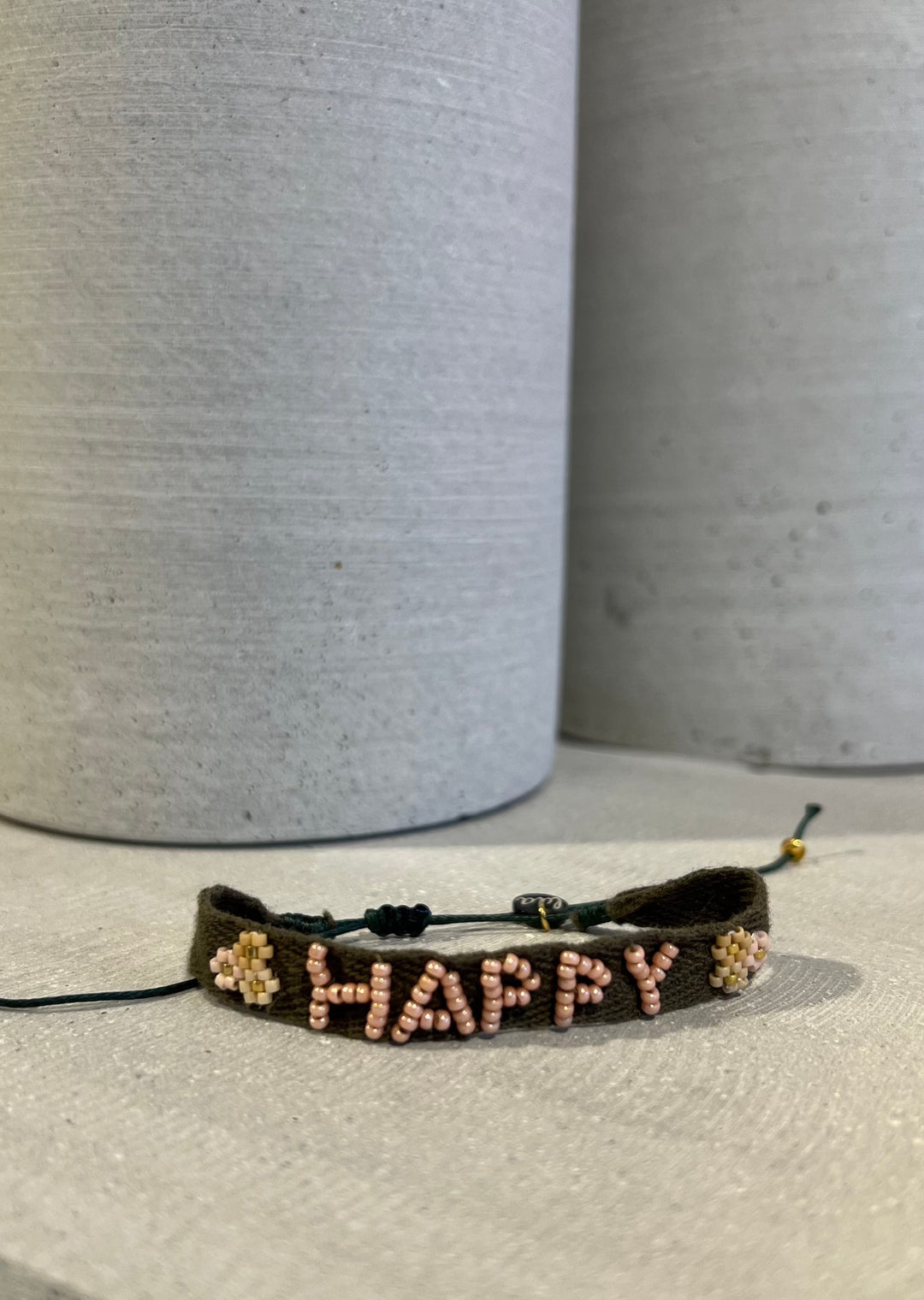 Lua - Happy Armband -  Oliv