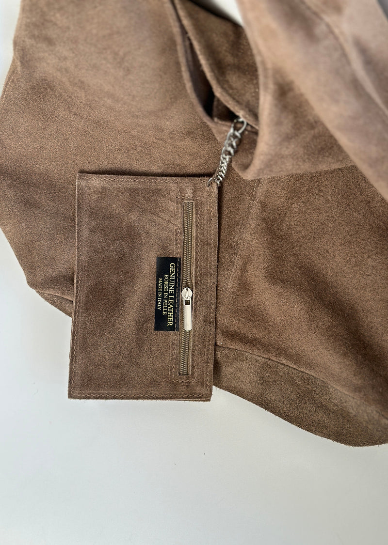 One-Shoulder Shopper "Tuva" - Coffee