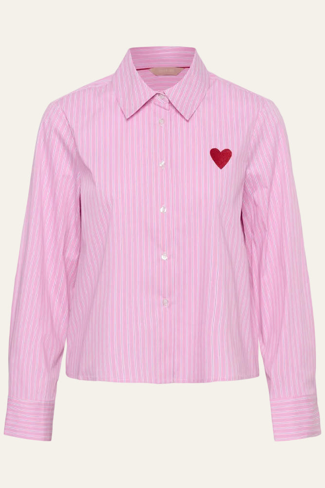 Culture - Bluse "CUebony Short Shirt"