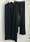 Strick-Set "Fria" - Black