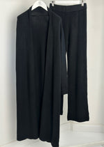 Strick-Set "Fria" - Black