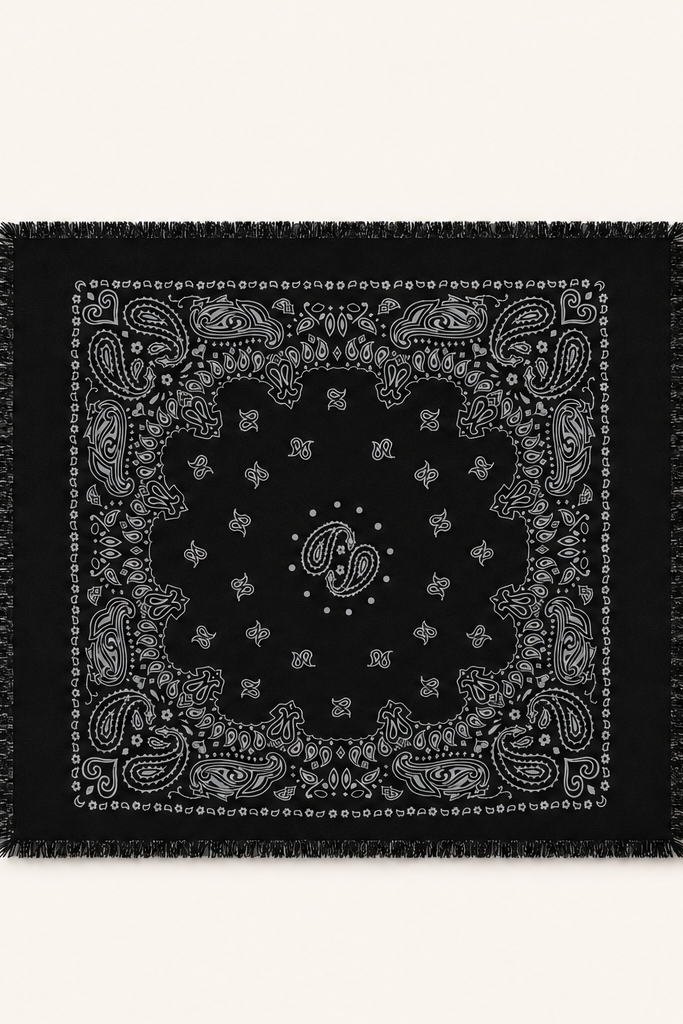 Quadratisches Paisley-Tuch "Perryy"