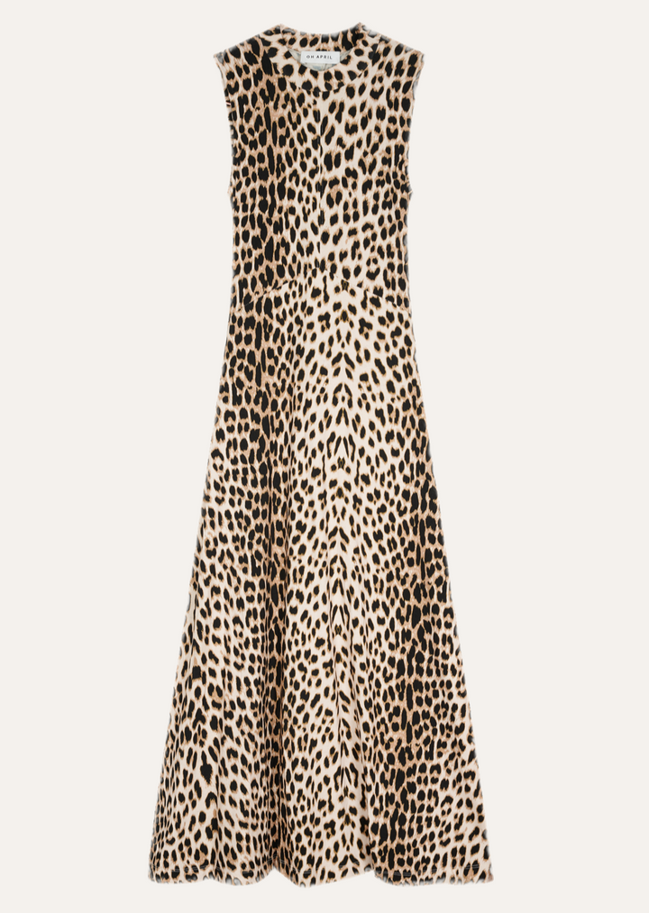 Oh April - "Yana Dress" - Leopard