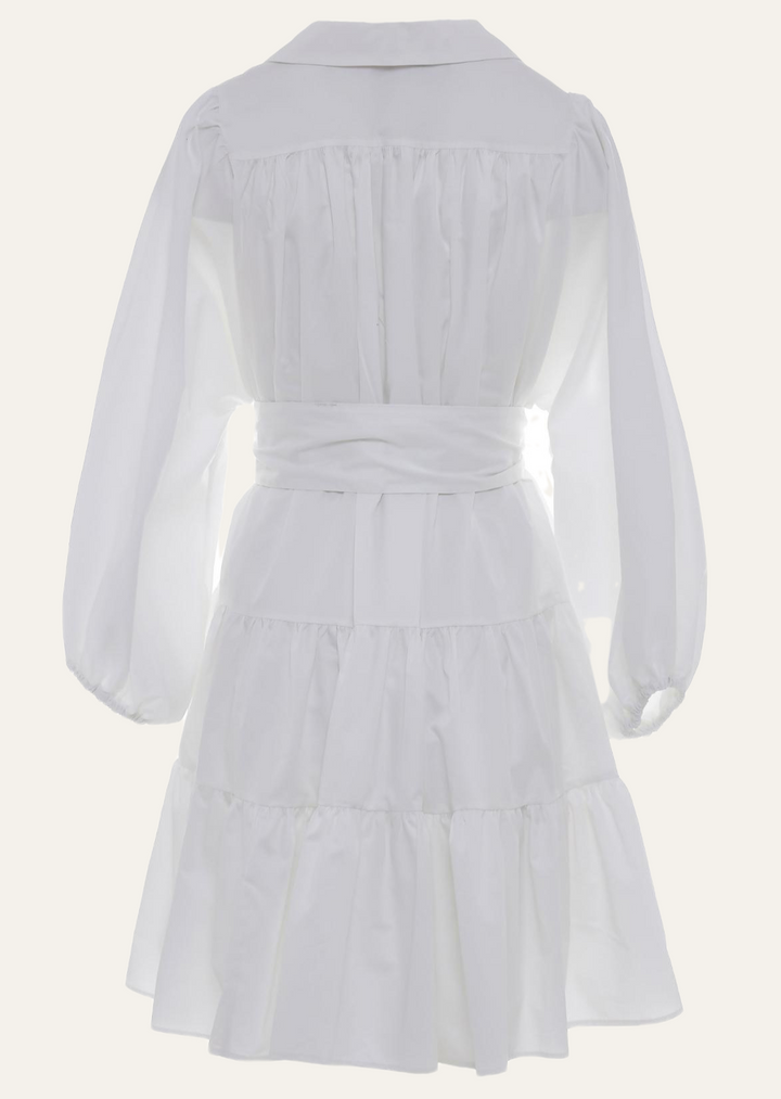 Devotion Twins Short Dress - Weiß