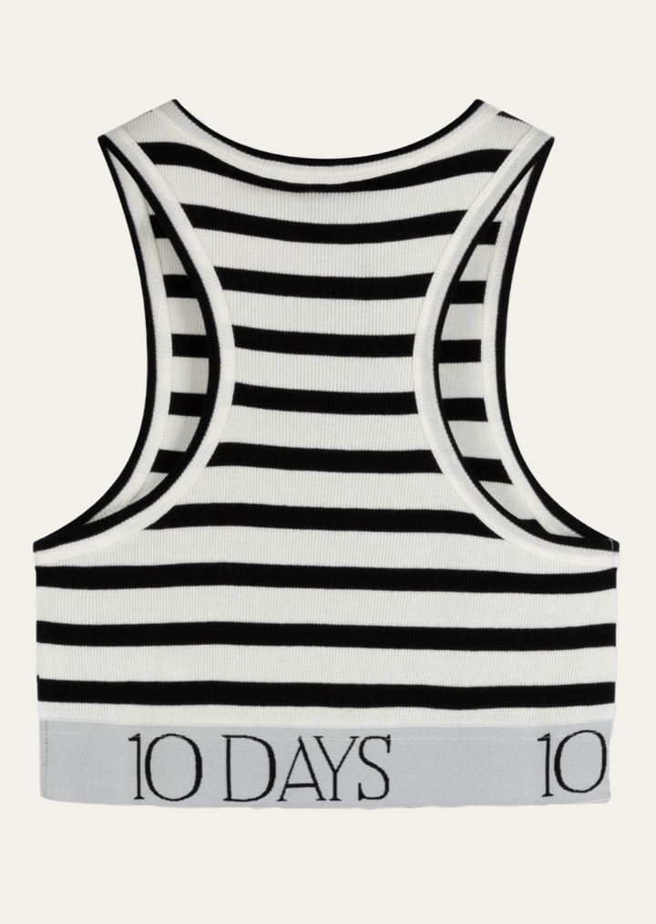 10Days Amsterdam - Top Rib Stripe