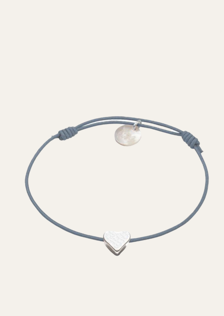 Lua - Mini-Heart Armband - Silber