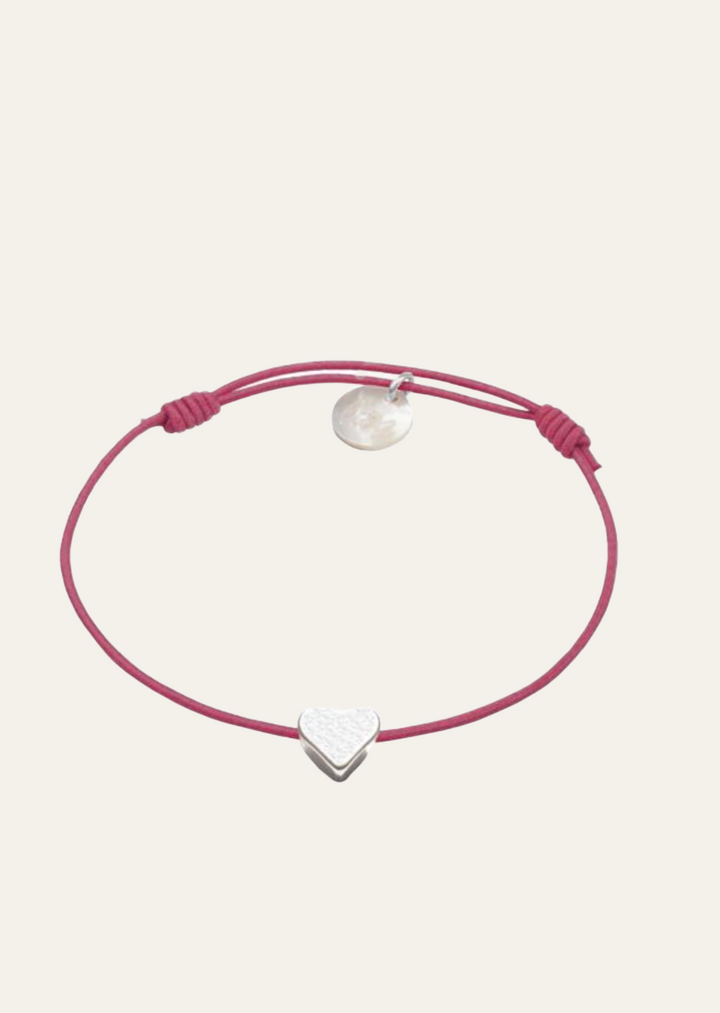 Lua - Mini-Heart Armband - Silber