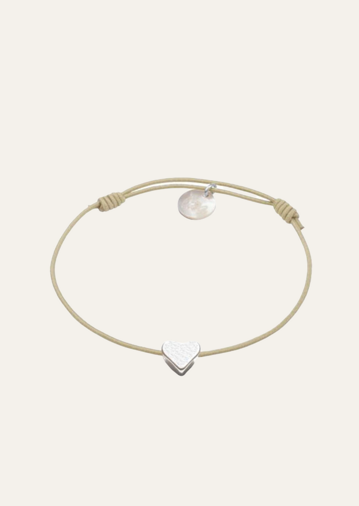 Lua - Mini-Heart Armband - Silber