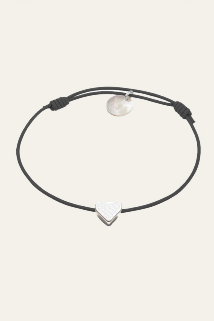 Lua - Mini-Heart Armband - Silber
