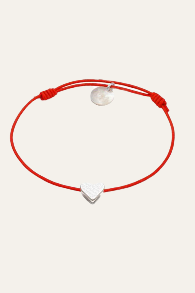 Lua - Mini-Heart Armband - Silber
