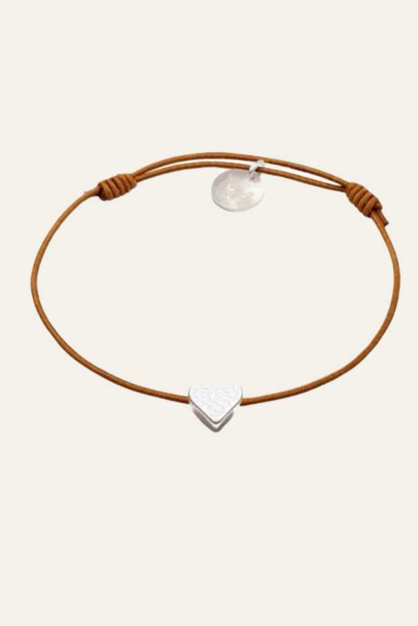 Lua - Mini-Heart Armband - Silber