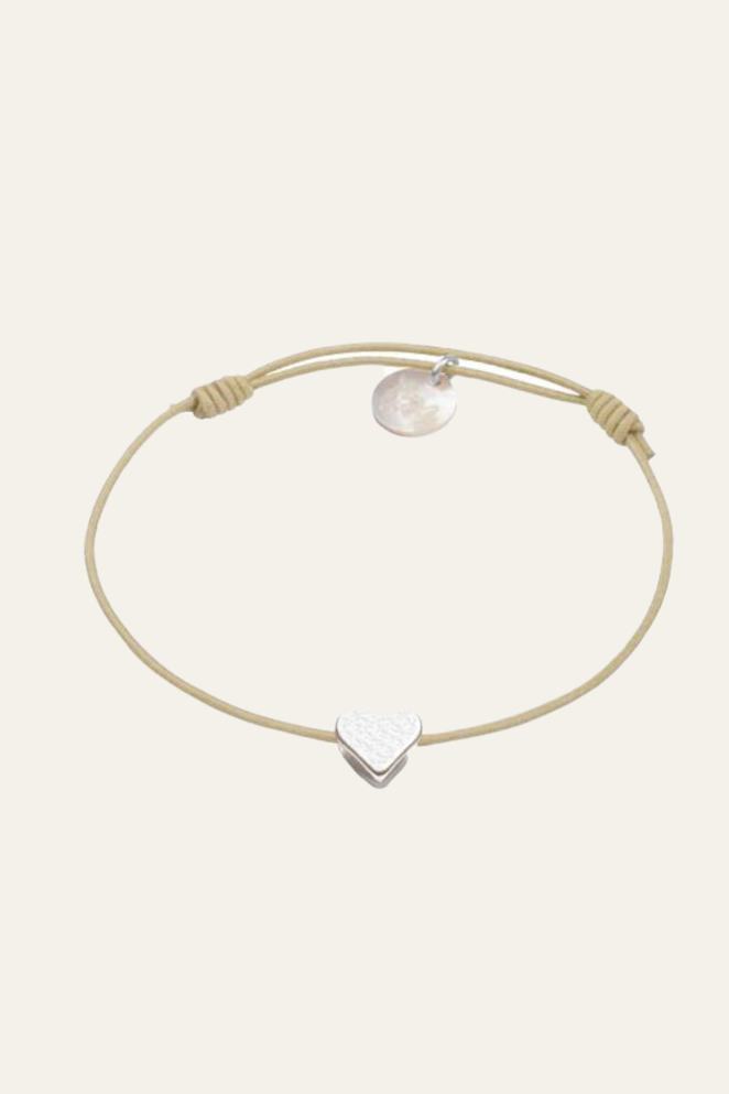 Lua - Mini-Heart Armband - Silber