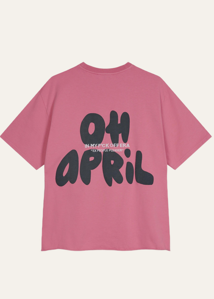Oh April - Boyfriend-Shirt - Ex People Pleaser Edition