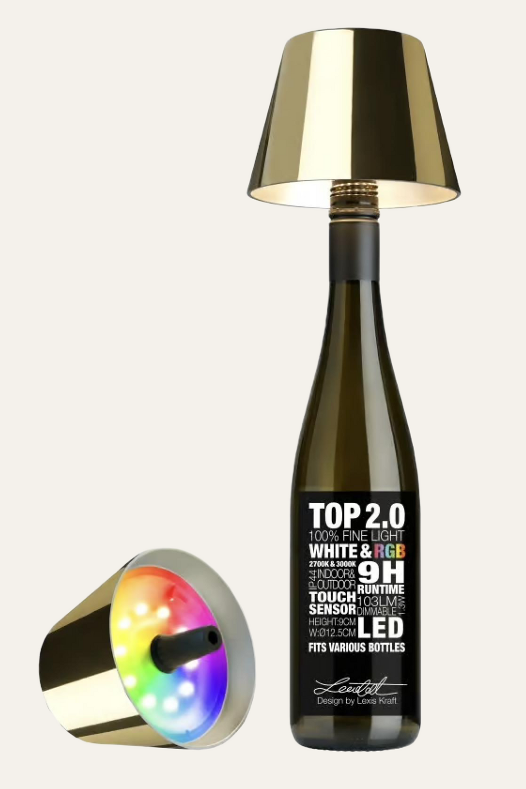 Sompex "Top 2.0" - Flaschenleuchte