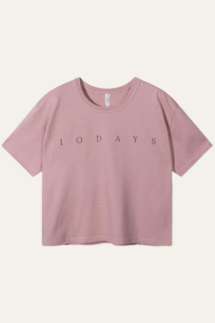 10 Days Amsterdam - short sleeve tee logo