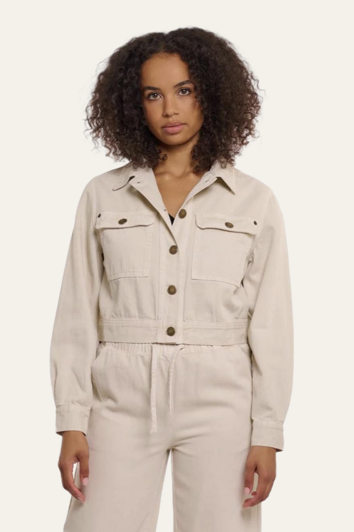 Rino & Pelle  "Arizona" Cropped Denim Jacket