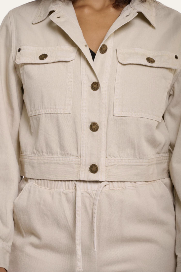Rino & Pelle  "Arizona" Cropped Denim Jacket