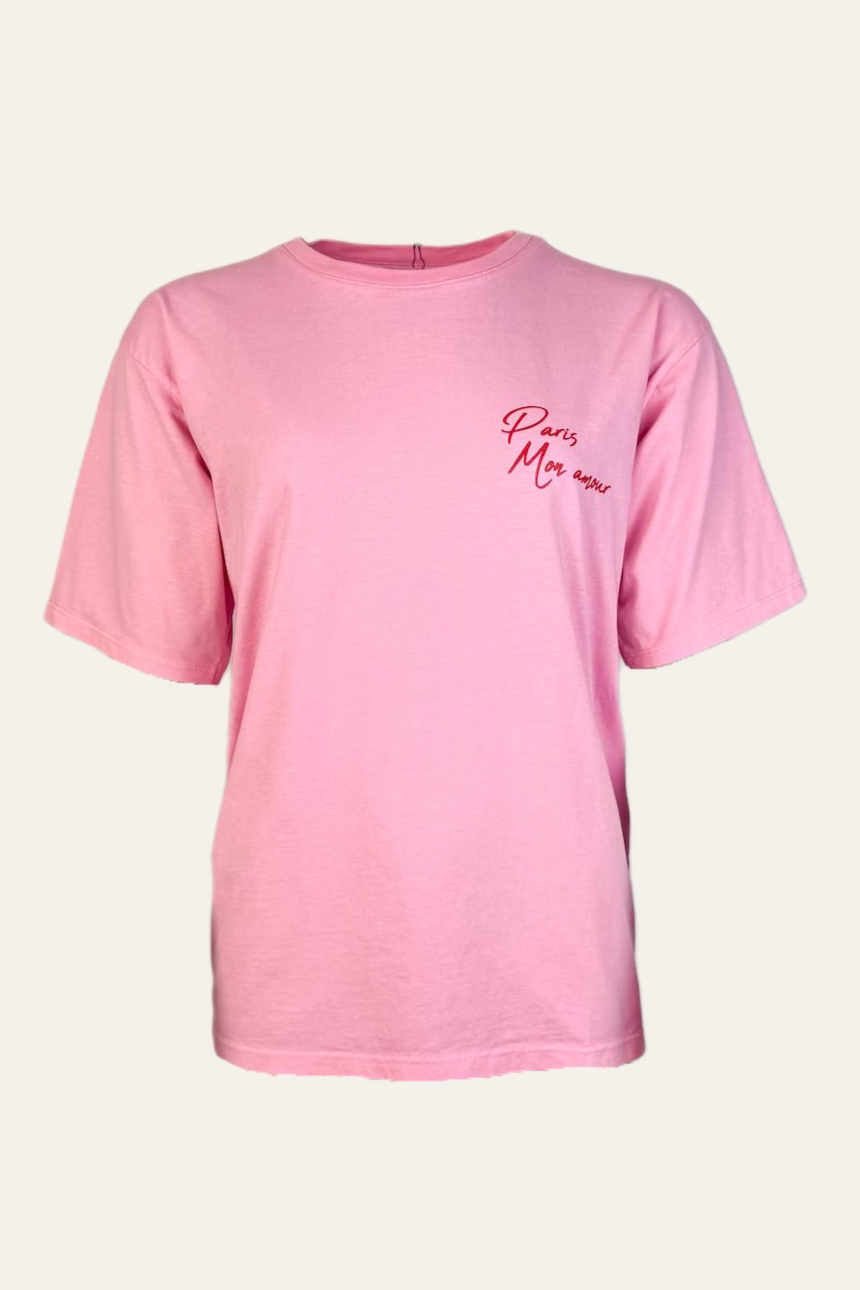 Kurzarm T-Shirt "Parisaa"