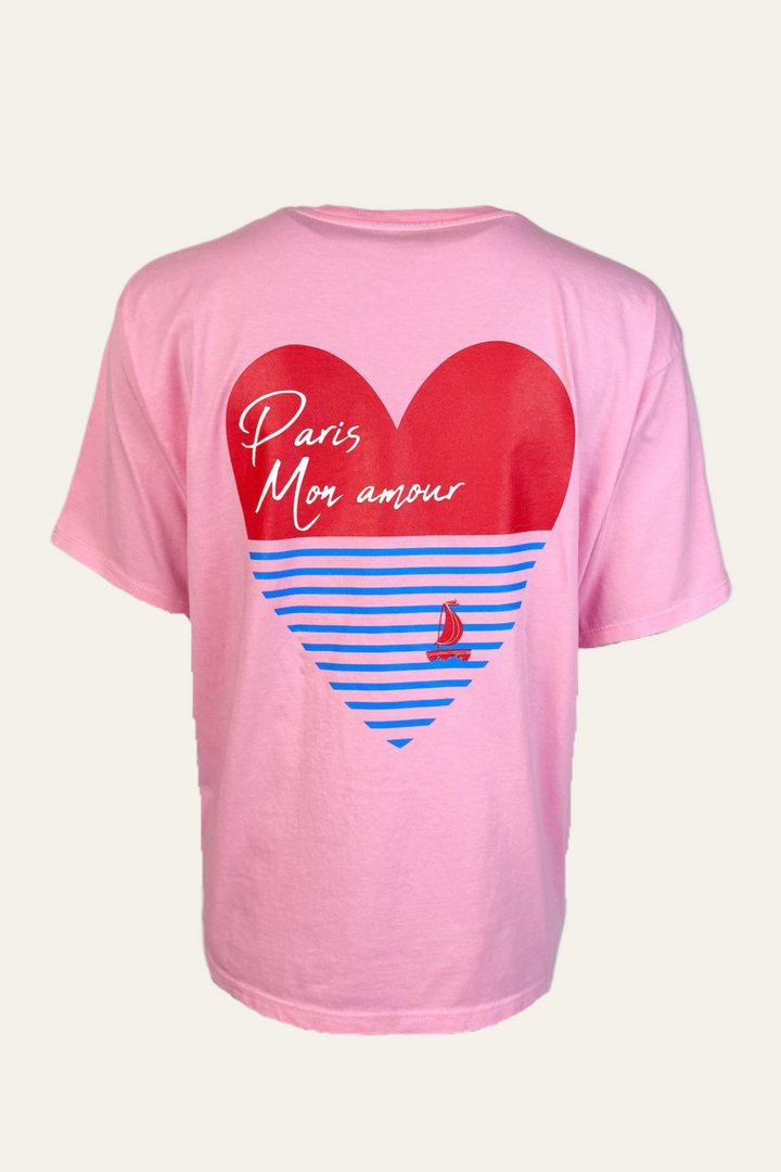 Kurzarm T-Shirt "Parisaa"