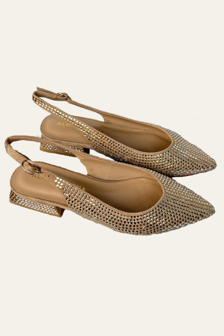 Alma en Pena - Slingback Suede