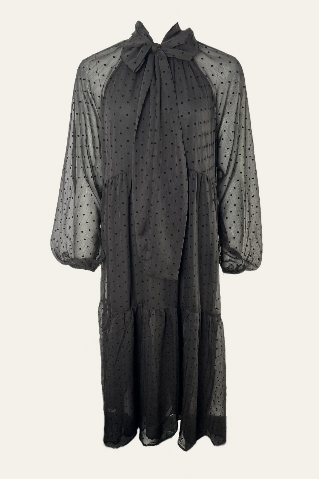 Maxikleid mit Schluppenkragen "Maicke"