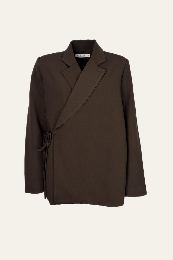 Oversized Binde-Blazer "Olivaraa"