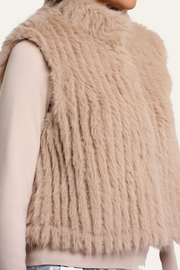 Rino & Pelle - Fake Fur Fellweste "Dava"