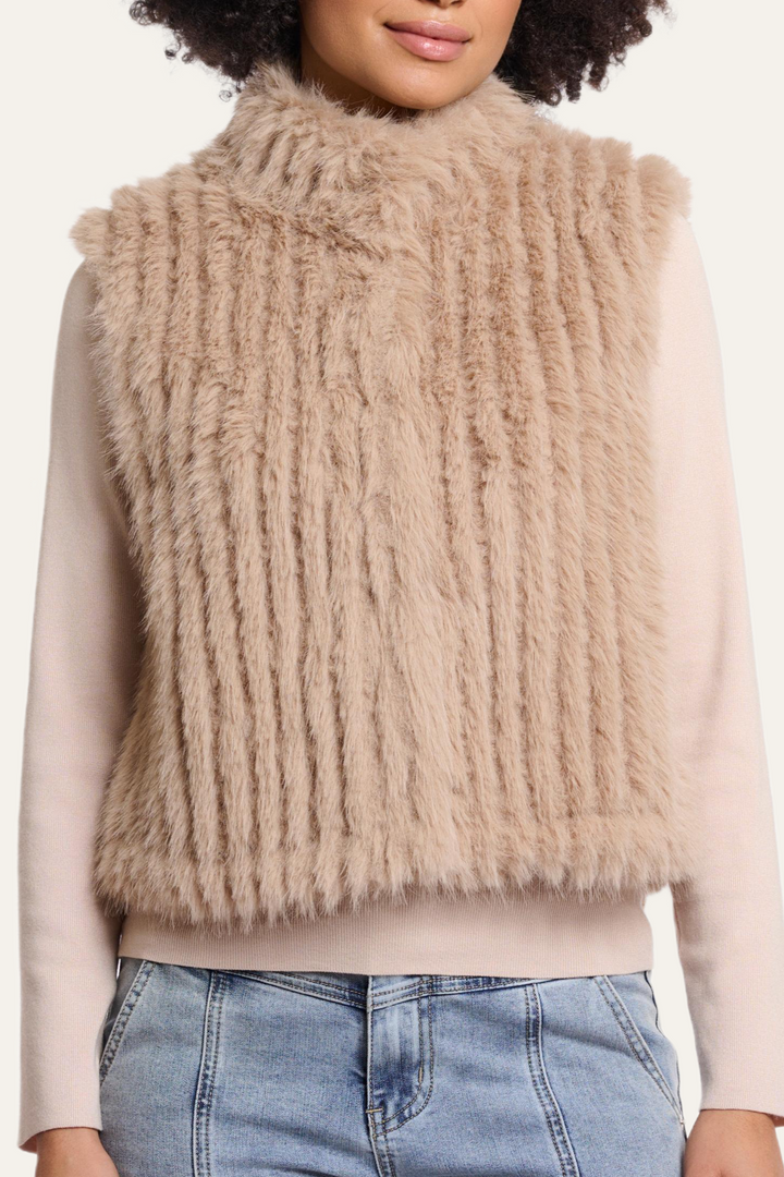 Rino & Pelle - Fake Fur Fellweste "Dava"