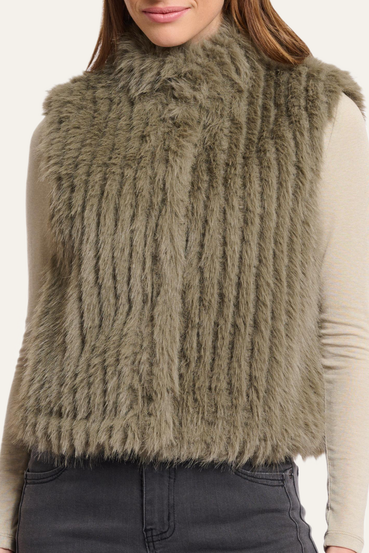 Rino & Pelle - Fake Fur Fellweste "Dava"