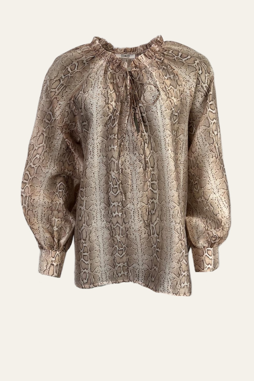Schlangenmuster-Bluse "Scharina"