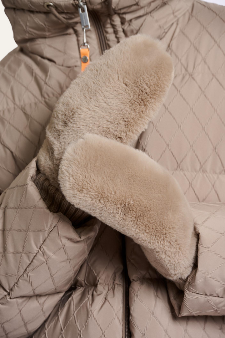 Rino & Pelle - Fake Fur Handschuh "Oxo"