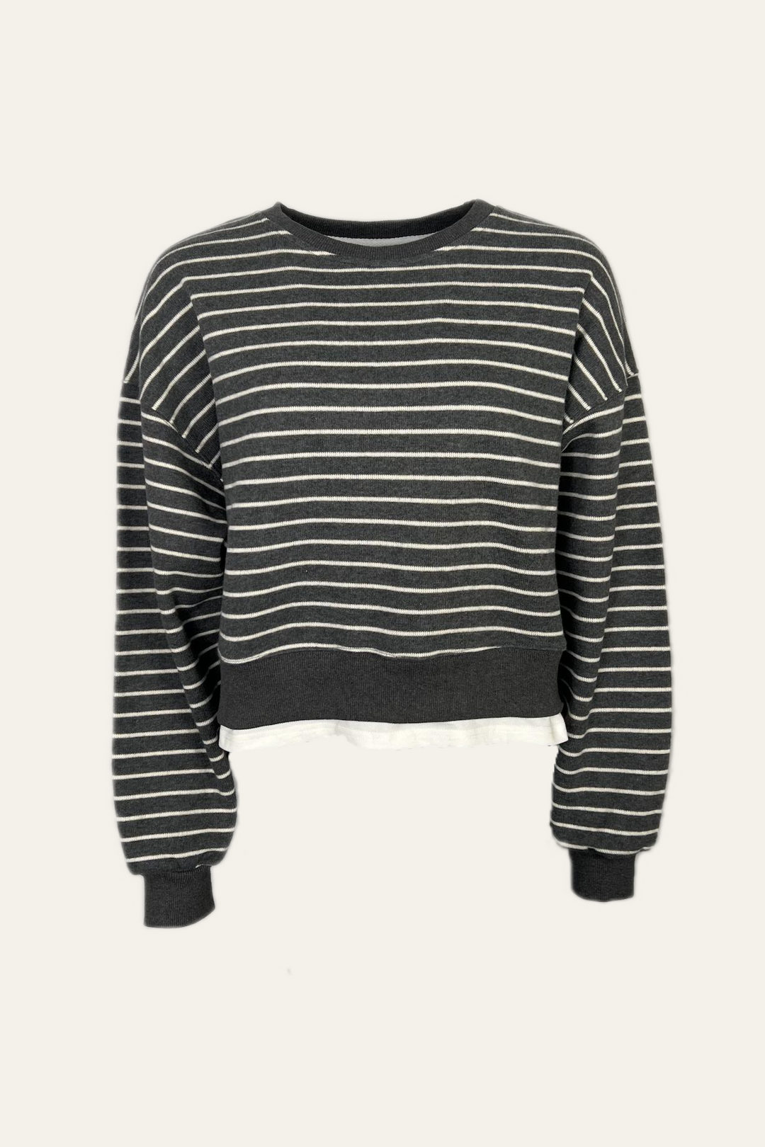 Streifenpullover "Silvijana" mit Layer