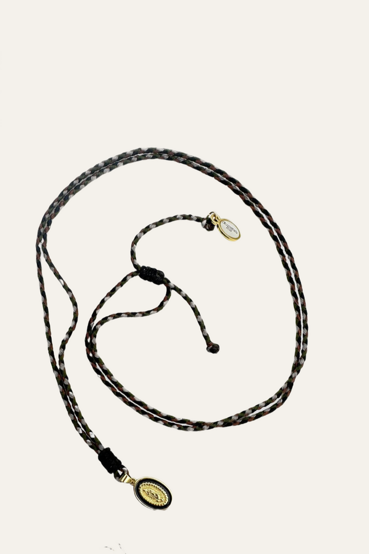 Escapulario - Stringkette mit Madonna-Anhänger