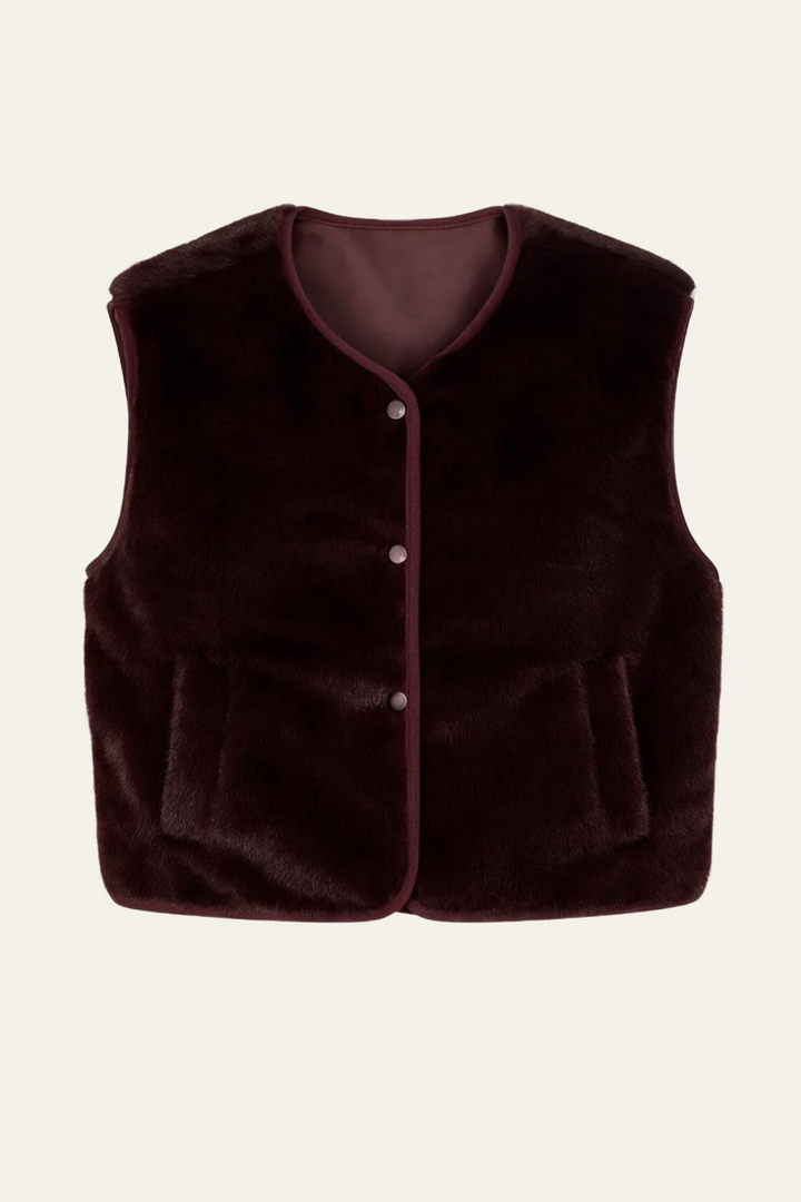 Faux Fur Weste "Faulinna"