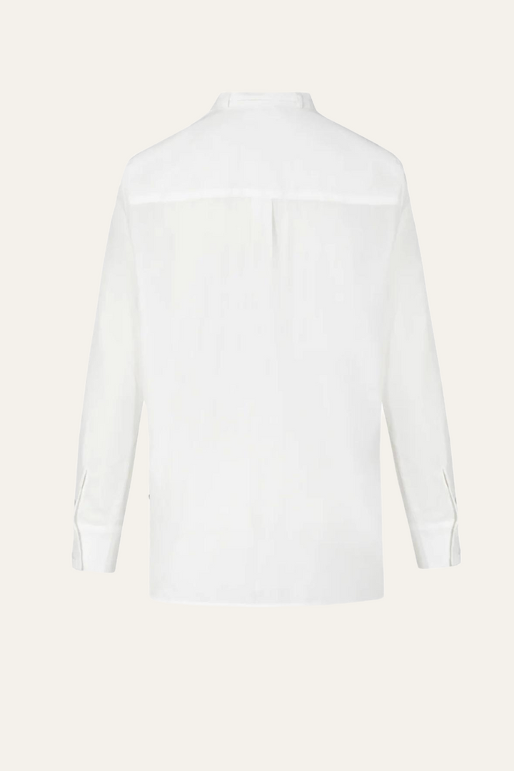 Coster Copenhagen - Bluse mit Rosenhalskette