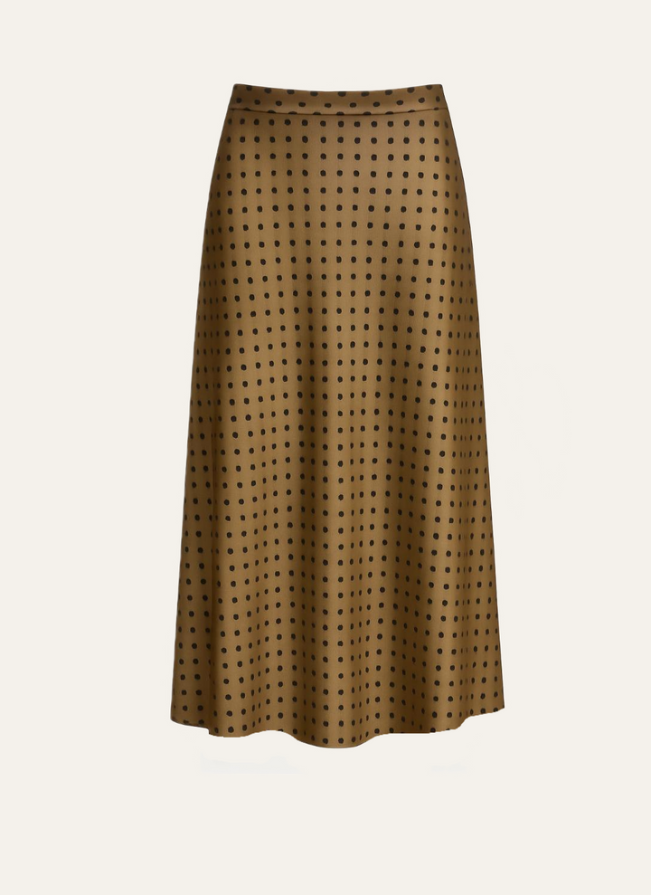 Satin Rock mit Punktemuster "Punktii"