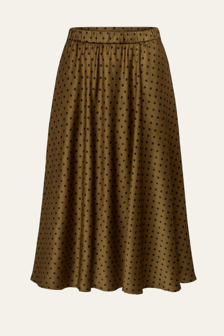 Satin Rock mit Punktemuster "Punktii"